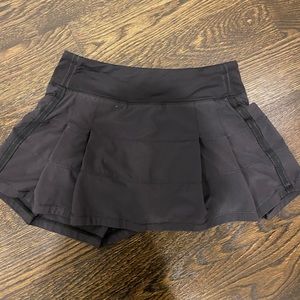 Lululemon Black Athletic Skirt